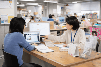 キャリアデザインセンターの様子