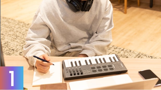 初心者でも体系的にDTMによる音楽制作を学べる。